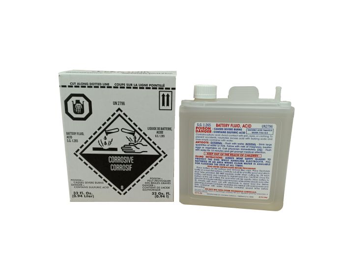 32OZ. ACID BOTTLES BOXED