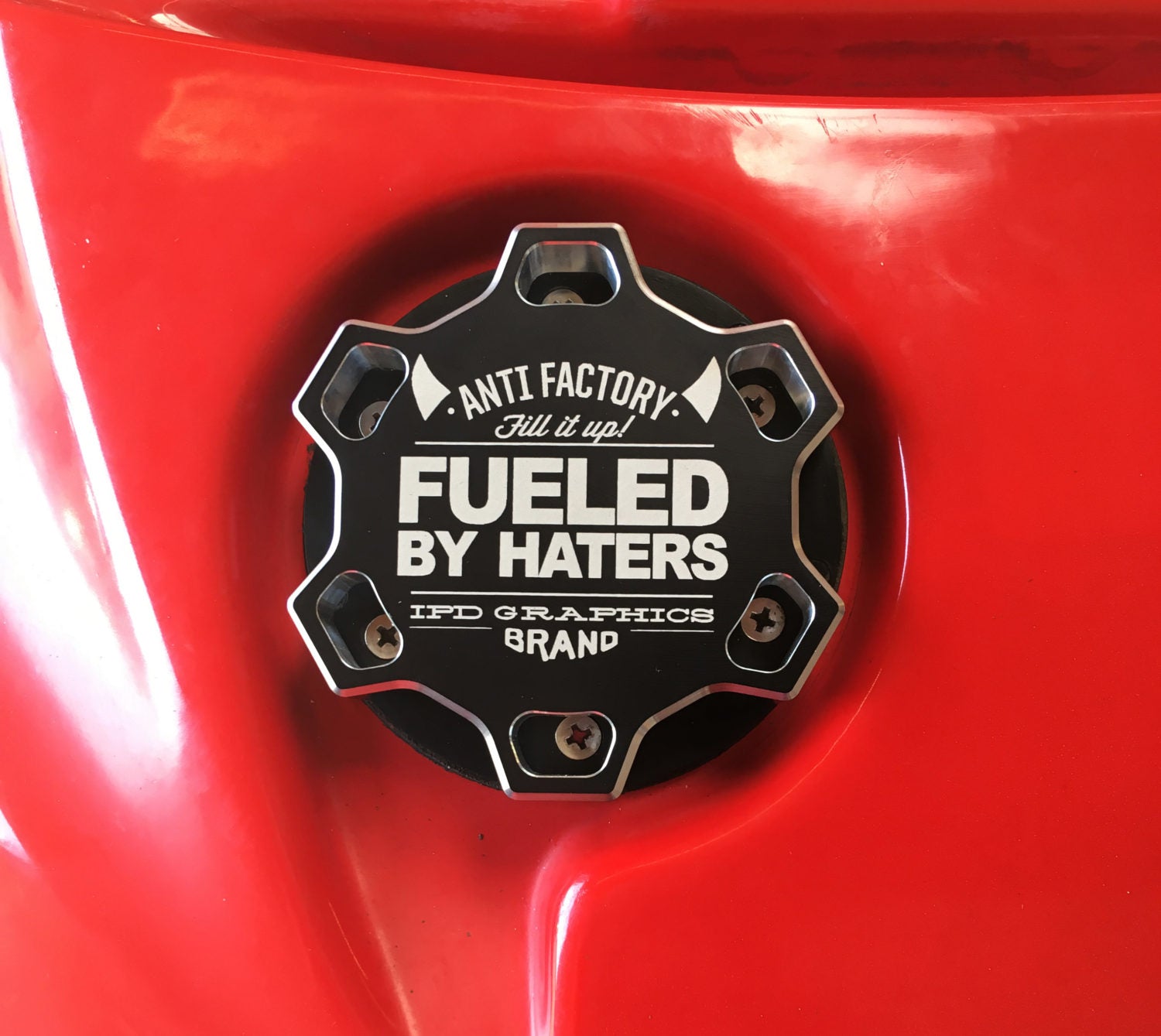 Billet Gas Cap for Yamaha Watercraft (Fueled by Haters)
