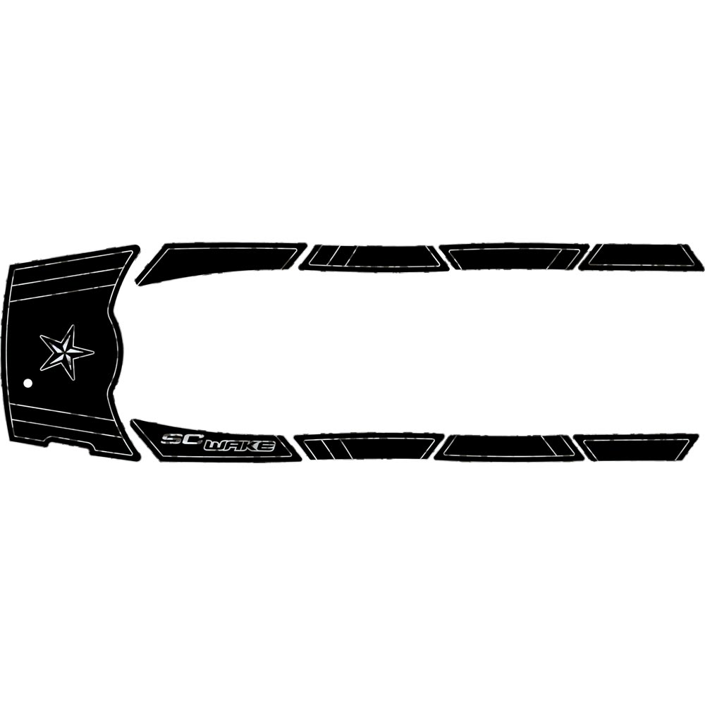 Yamaha VX 110 Deluxe / VX 110 Sport / VX Cruiser / VX 3 Pass (2005-2009) Traction Mats)