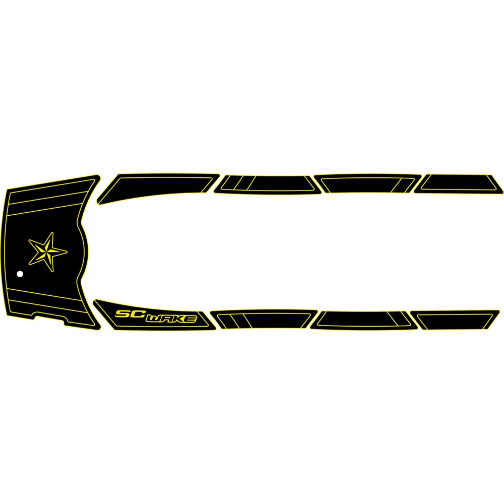 Yamaha VX 110 Deluxe / VX 110 Sport / VX Cruiser / VX 3 Pass (2005-2009) Traction Mats)