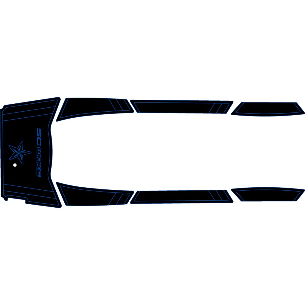 Yamaha VX Deluxe / VX Limited / VX Cruiser / HO / VXR (2015-2018) & GP1800 (2017-2020) Traction Mats