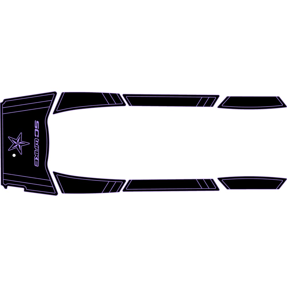 Yamaha VX Deluxe / VX Limited / VX Cruiser / HO / VXR (2015-2018) & GP1800 (2017-2020) Traction Mats