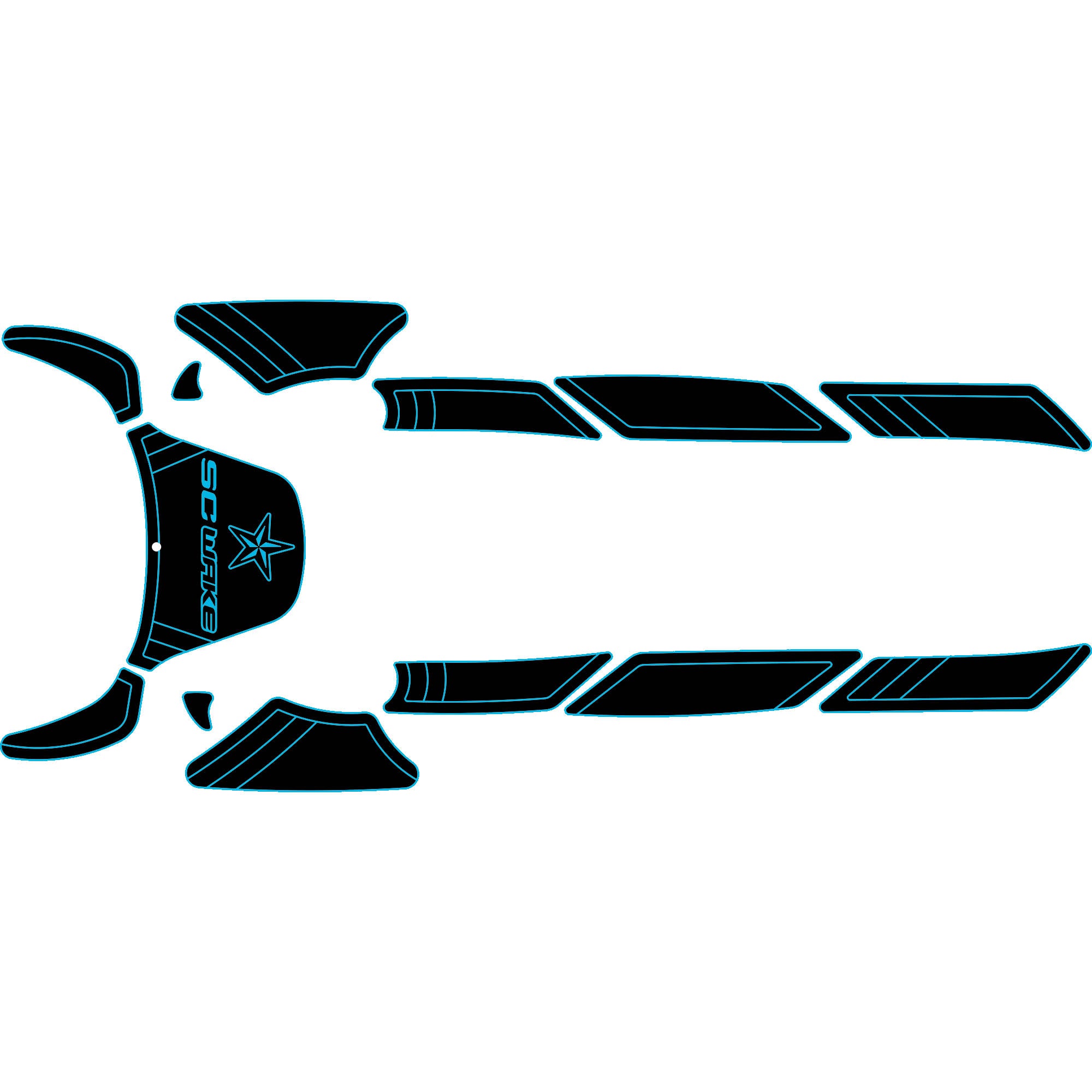 Yamaha SUV 1200 (1999-2004) Traction Mats