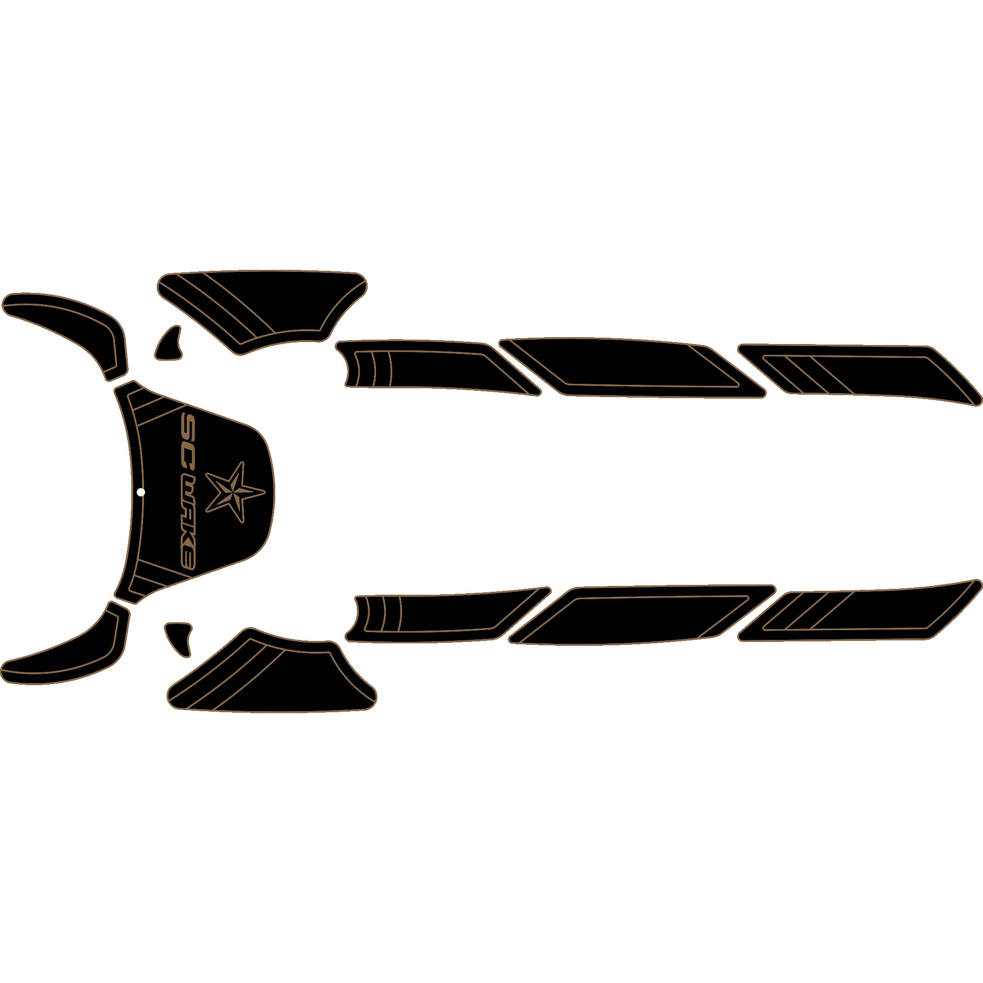 Yamaha SUV 1200 (1999-2004) Traction Mats