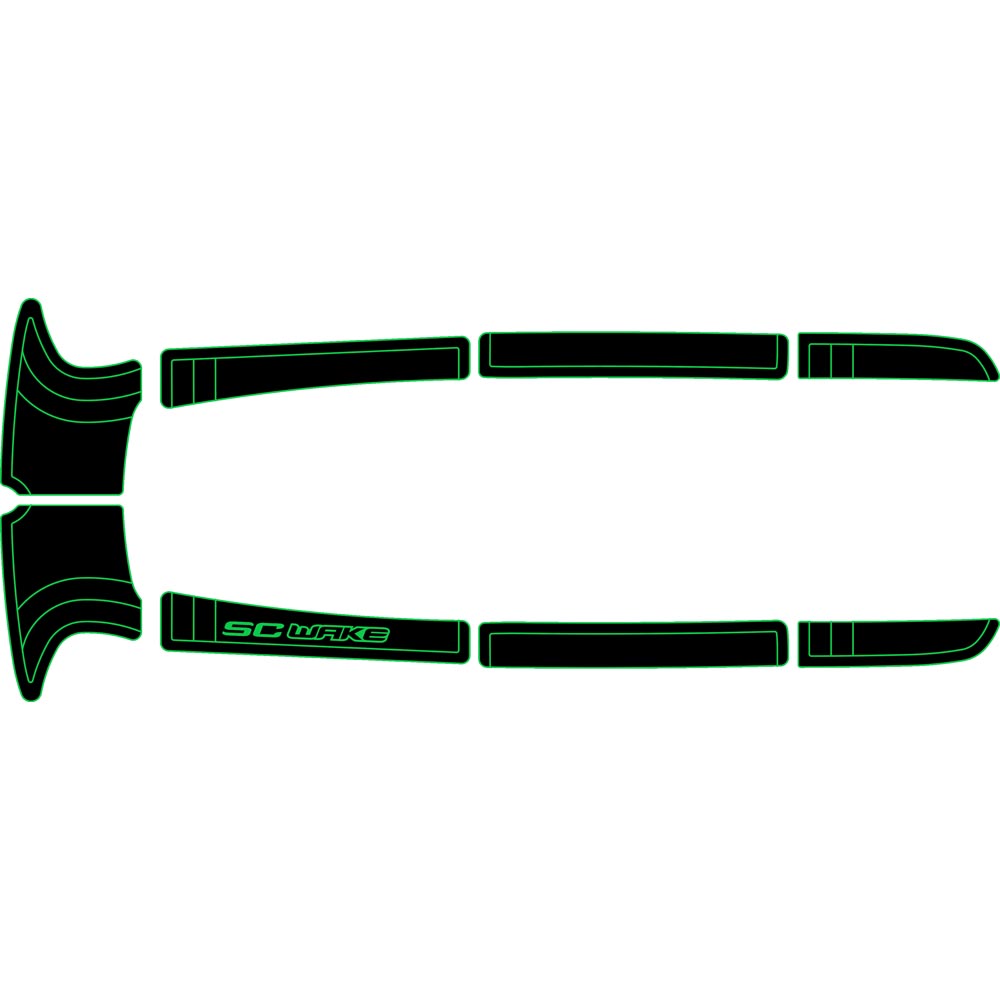 Kawasaki 1100 STX (97-99), 900 STX (99-00), & 900 STS (01-02) Traction Mats