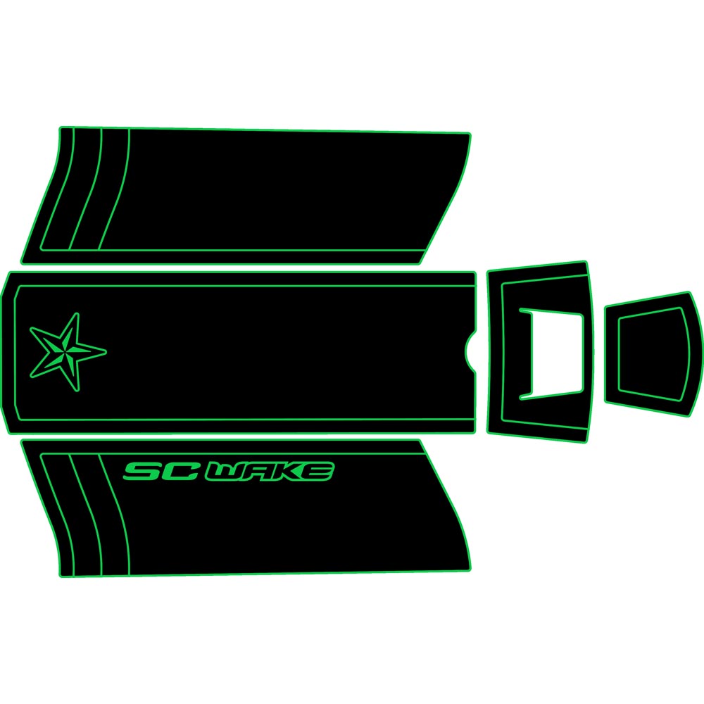 Kawasaki JS 300, 440, & 550 (1982-1989) Traction Mats