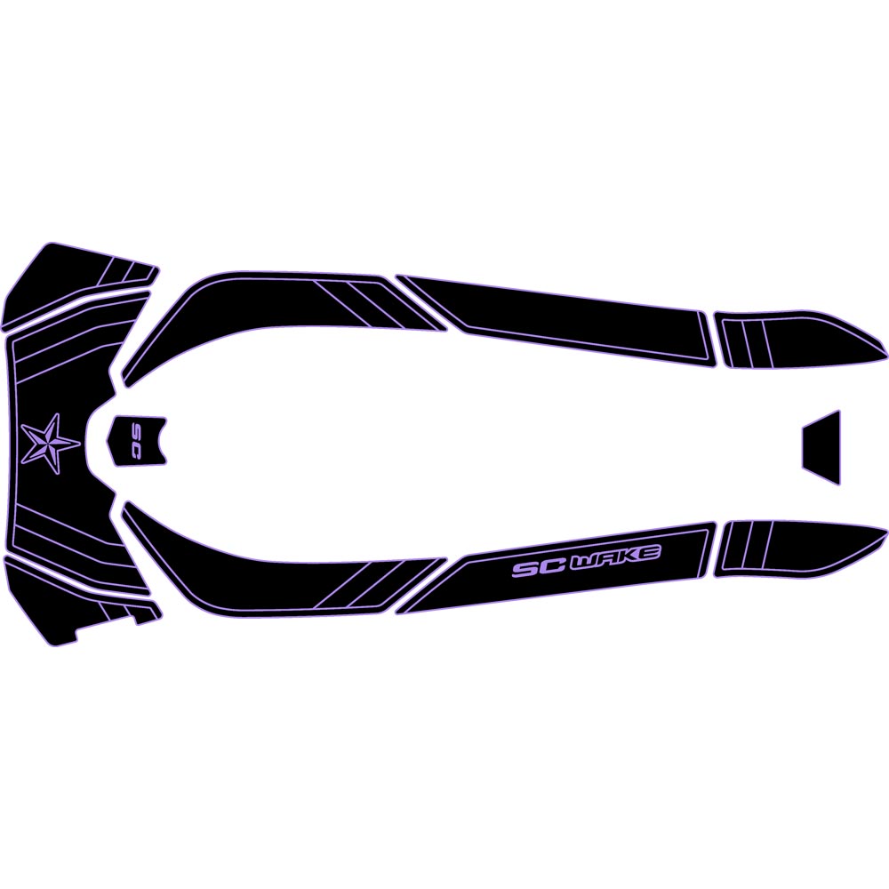 SeaDoo GTI LTD 155  (11-18) Traction Mats