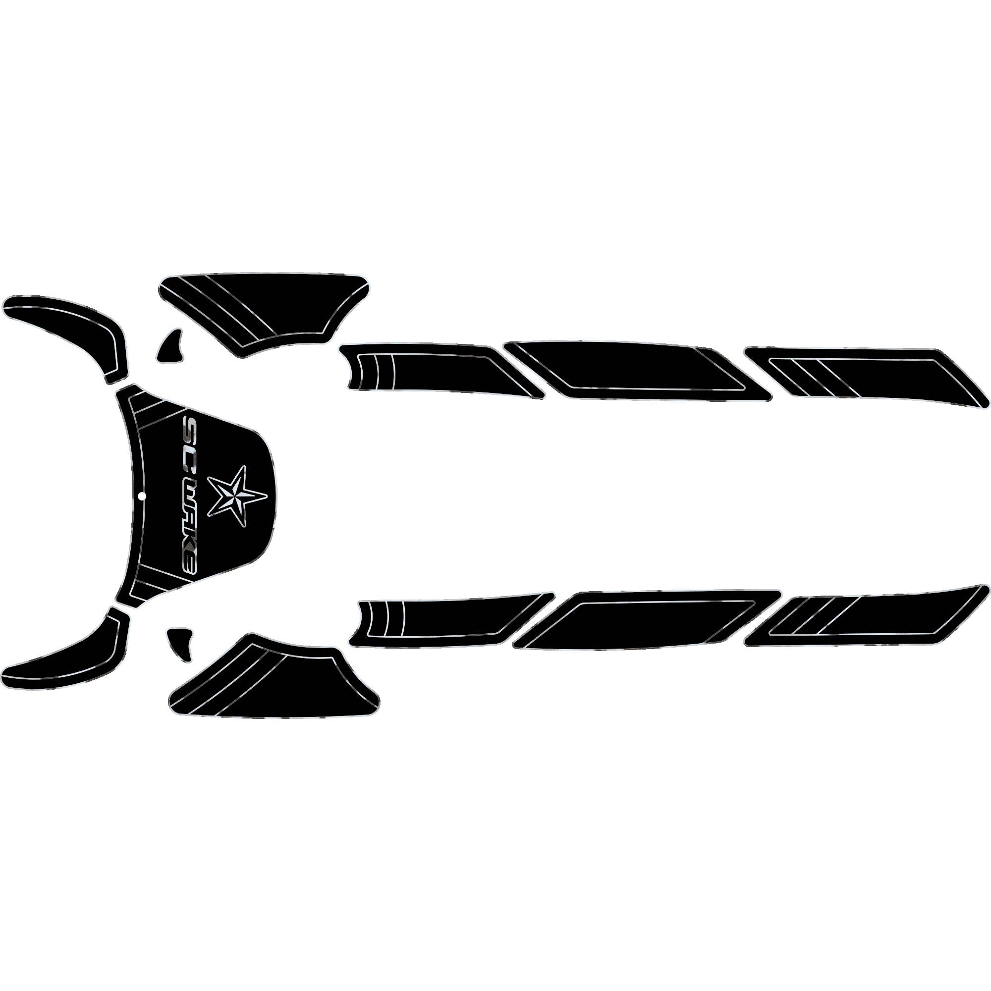 Yamaha SUV 1200 (1999-2004) Traction Mats