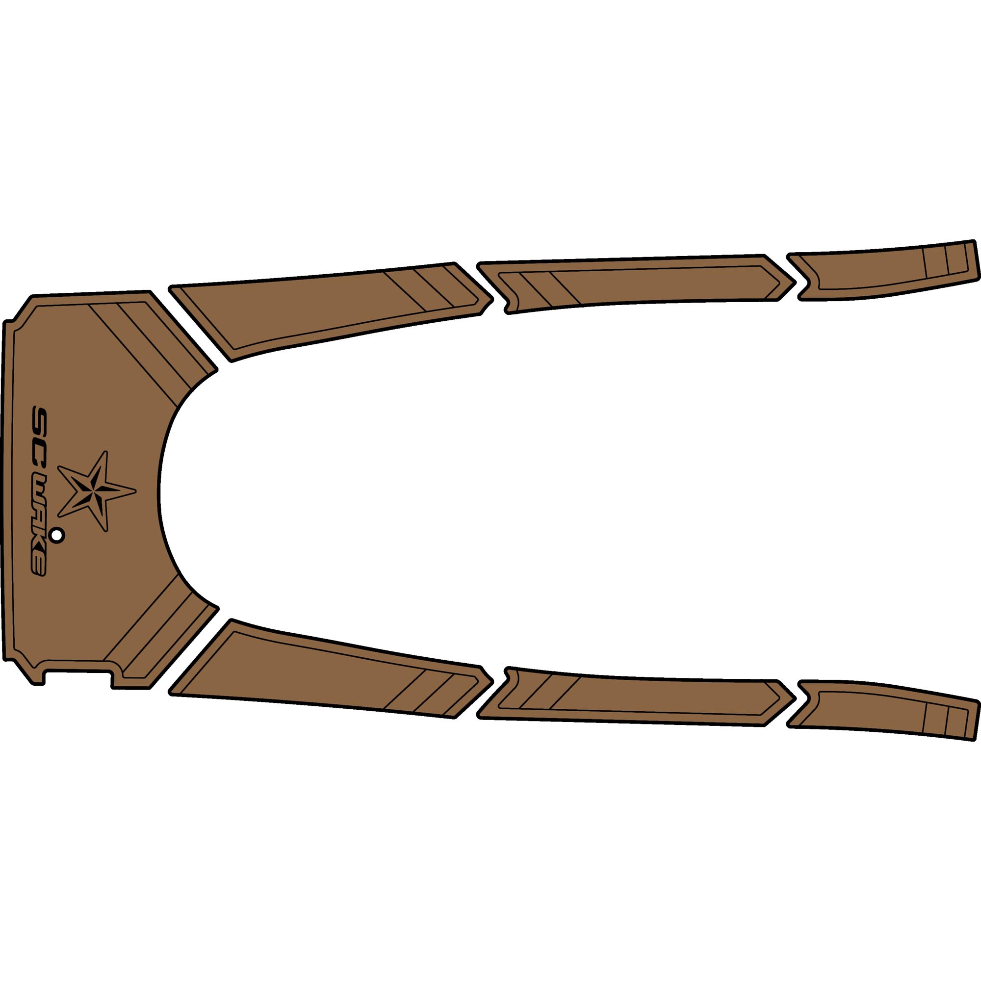 Yamaha VX Cruiser 3 Seat (2022) Traction Mats
