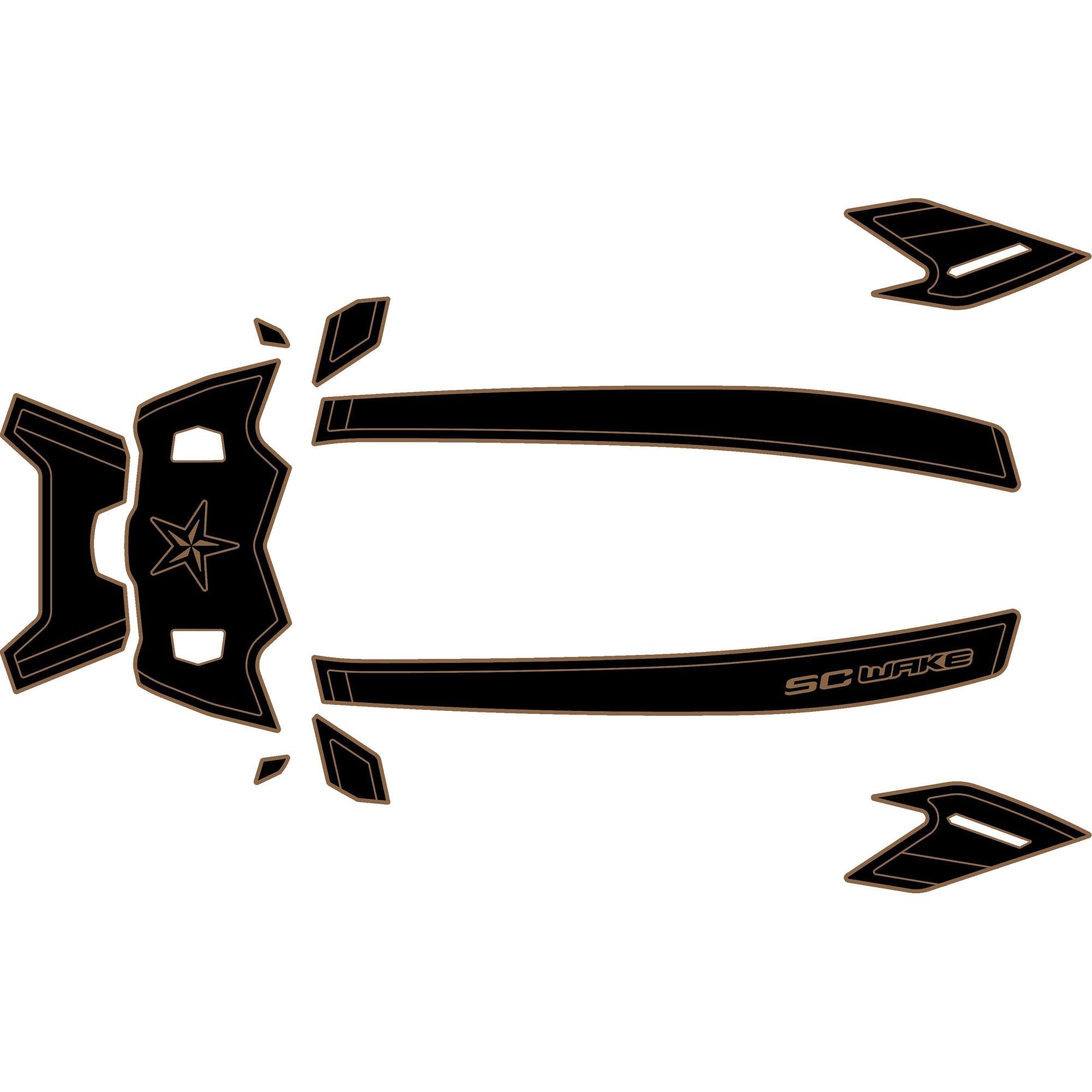 SeaDoo Spark Trixx 3 Up (2024) Traction Mats