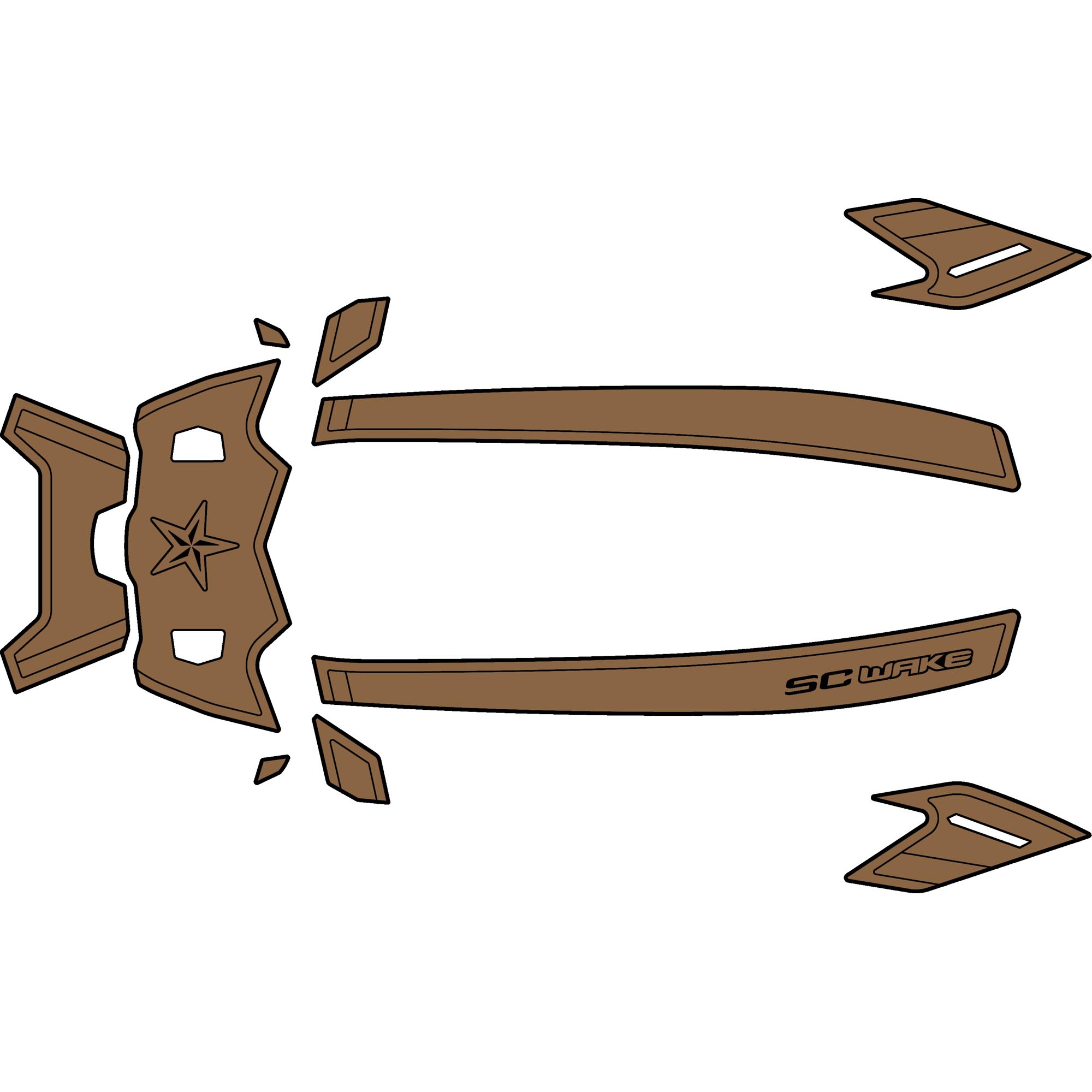 SeaDoo Spark Trixx 3 Up (2024) Traction Mats