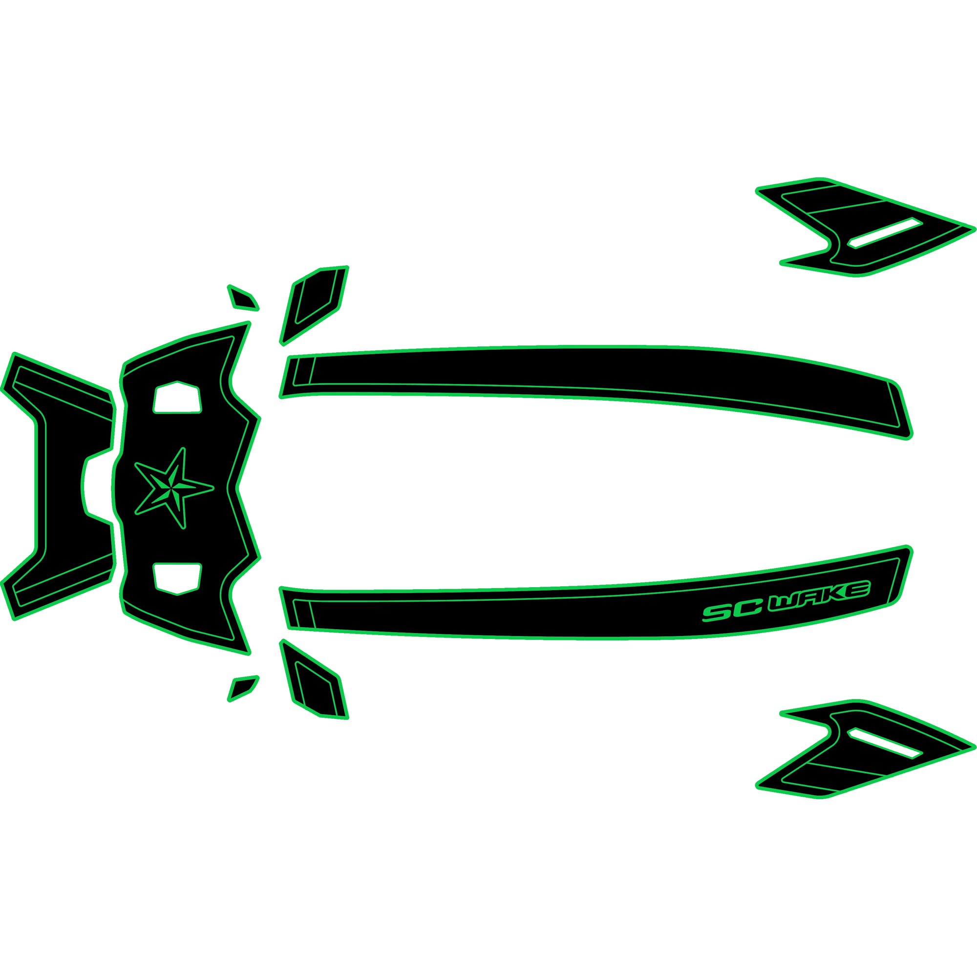 SeaDoo Spark Trixx 3 Up (2024) Traction Mats