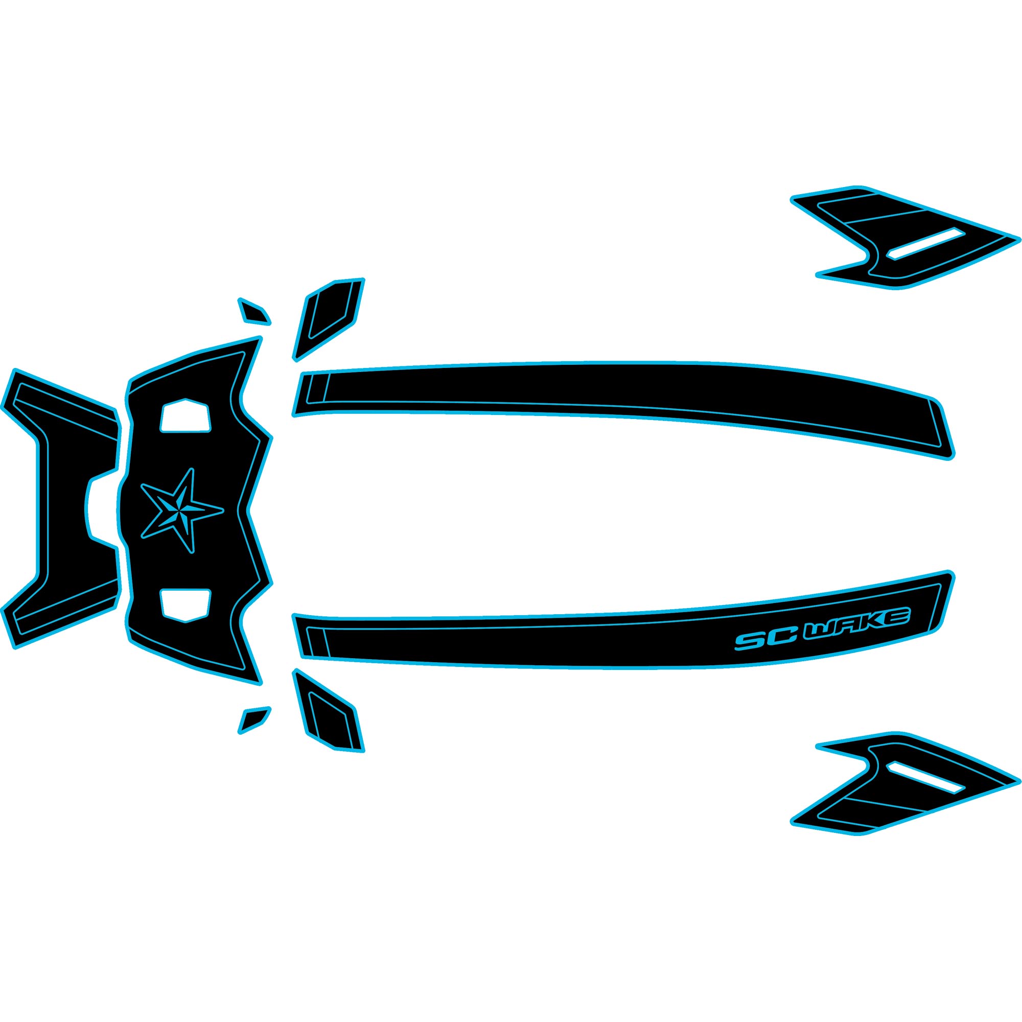 SeaDoo Spark Trixx 3 Up (2024) Traction Mats