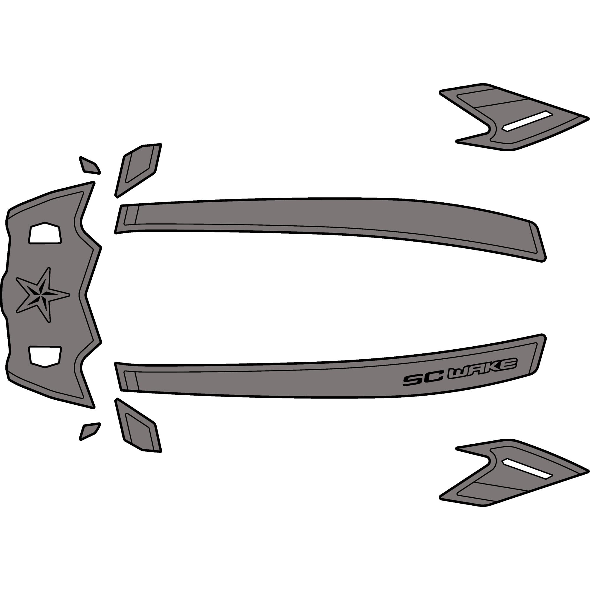 SeaDoo Spark Trixx 2 Up (2024) Traction Mats