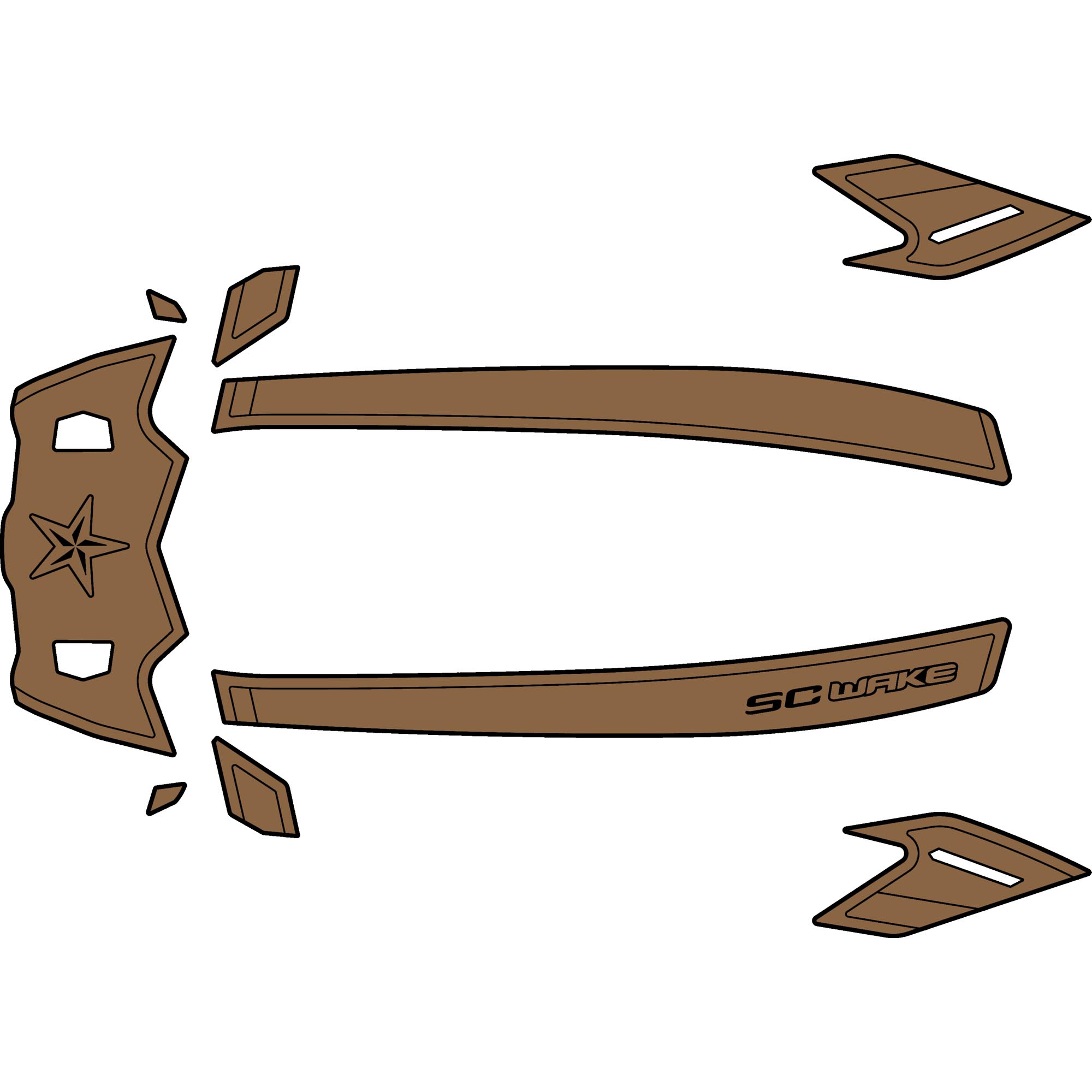 SeaDoo Spark Trixx 2 Up (2024) Traction Mats