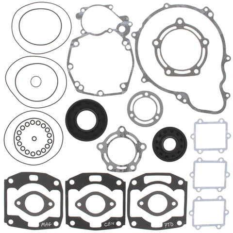 VERTEX COMPLETE GASKET KIT WITHOIL SEALS 611502