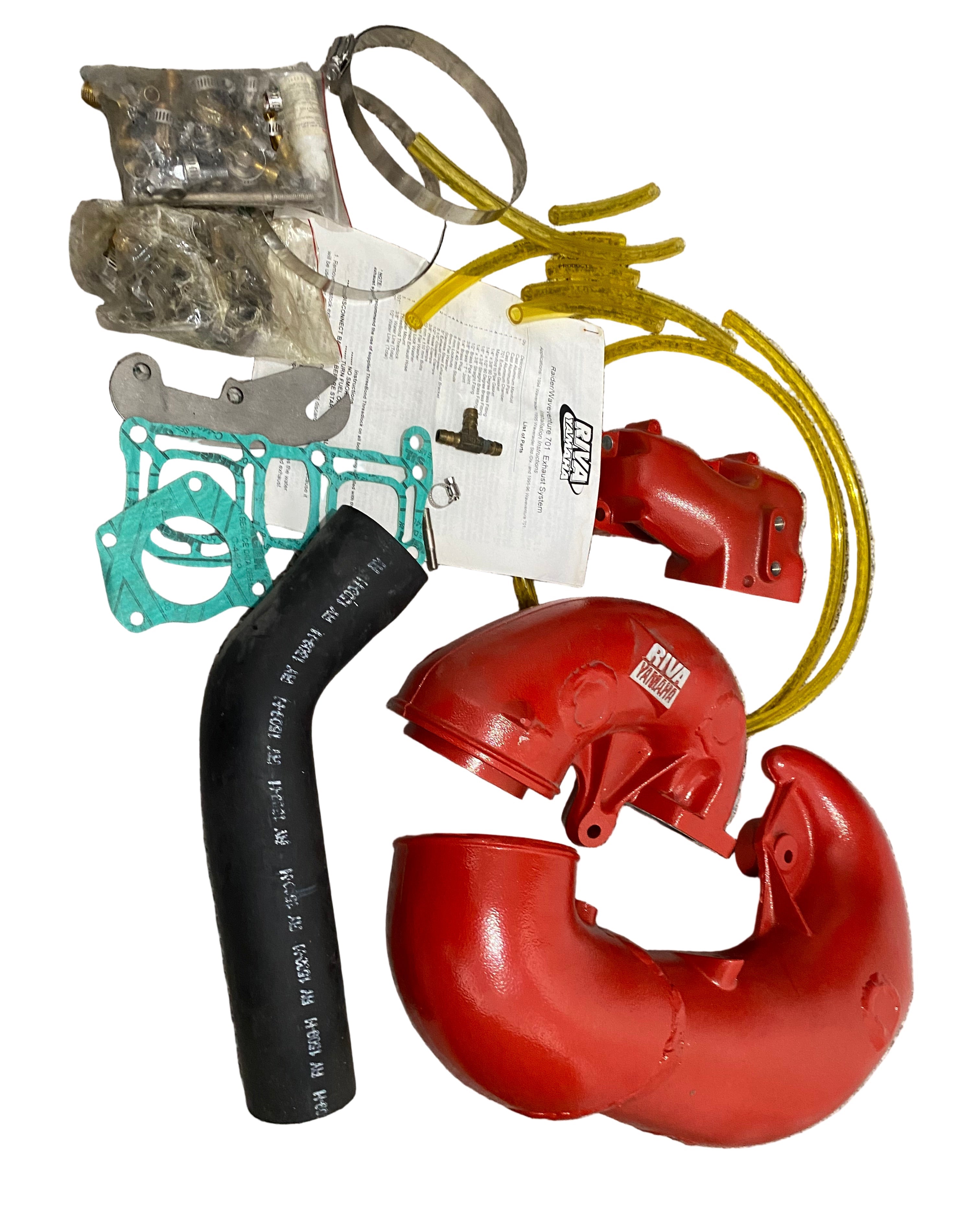 Riva Red Pipe for a Yamaha Wave Raider or Wave Venture
