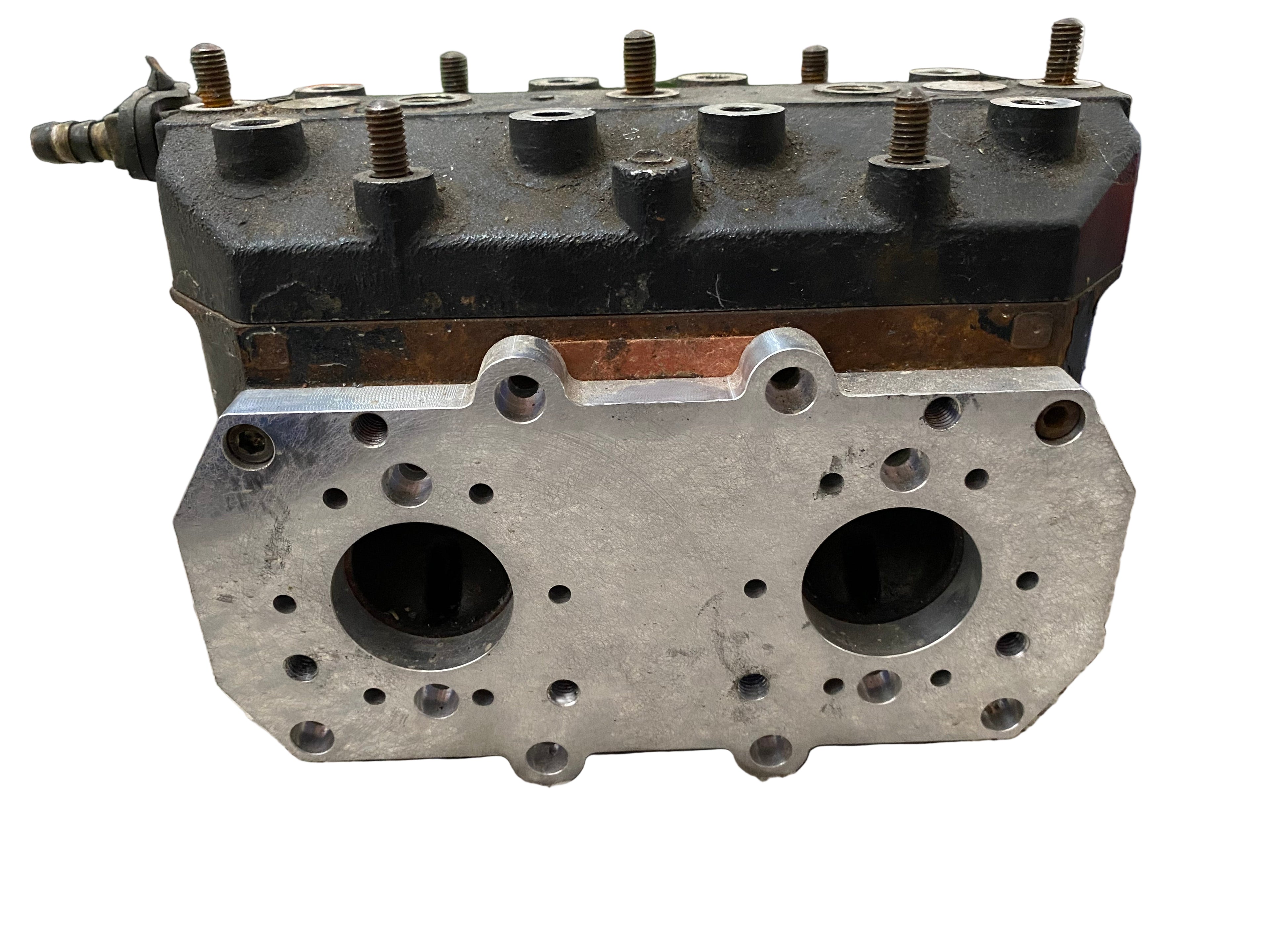 JSB Original Part - Complete JS550 Cylinder with Tigershark Reed Intake Adapter and Exhaust Adapter