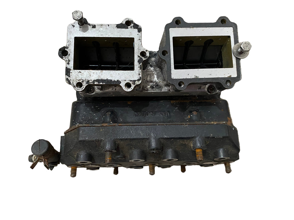 JSB Original Part - Complete JS550 Cylinder with Tigershark Reed Intake Adapter and Exhaust Adapter