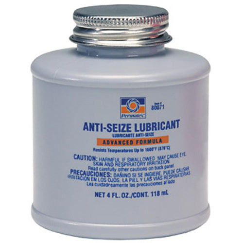 PERMATEX ANTI-SEIZE LUBRICANT - 4 OZ. BRUSH TOP